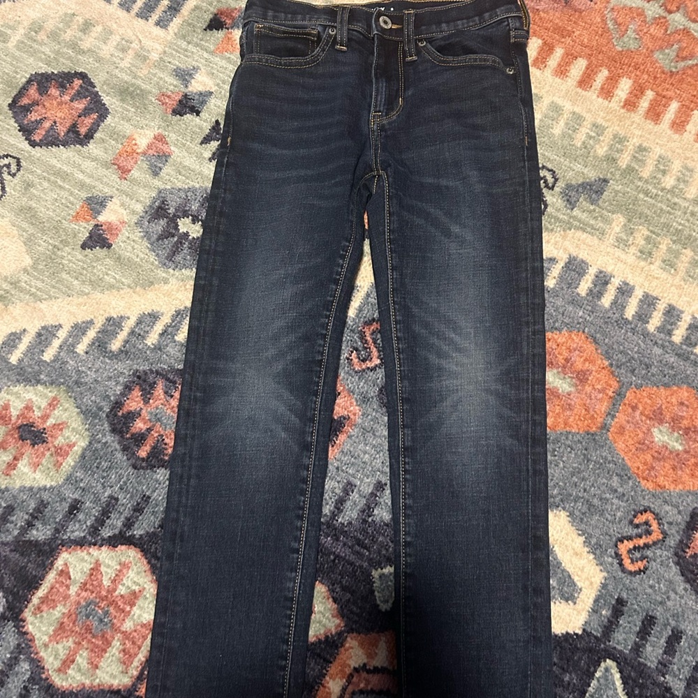 Old Navy boys Dark Wash Straight slim fit Jeans